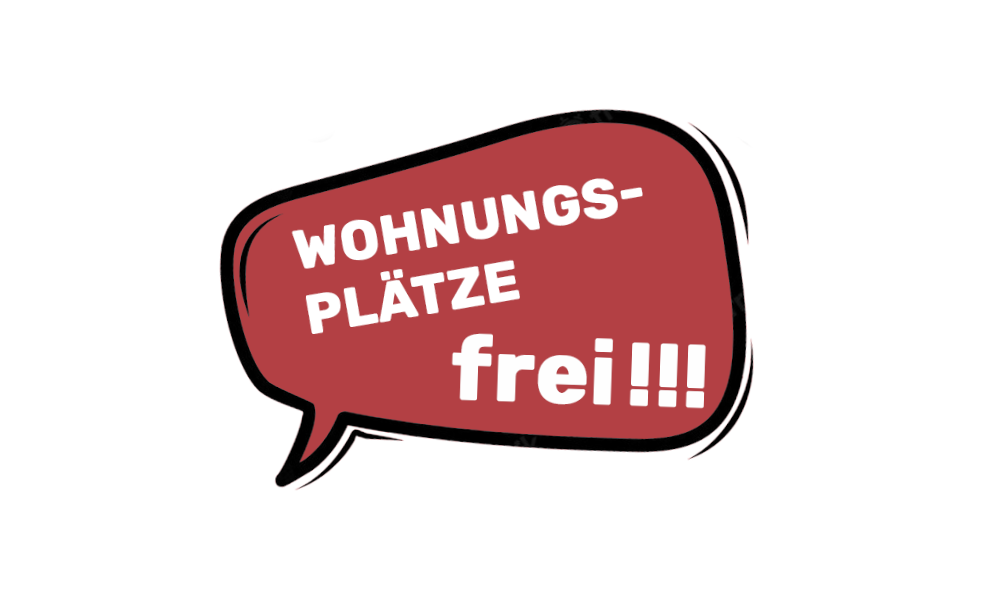 Wohnungspl&auml;tze frei!