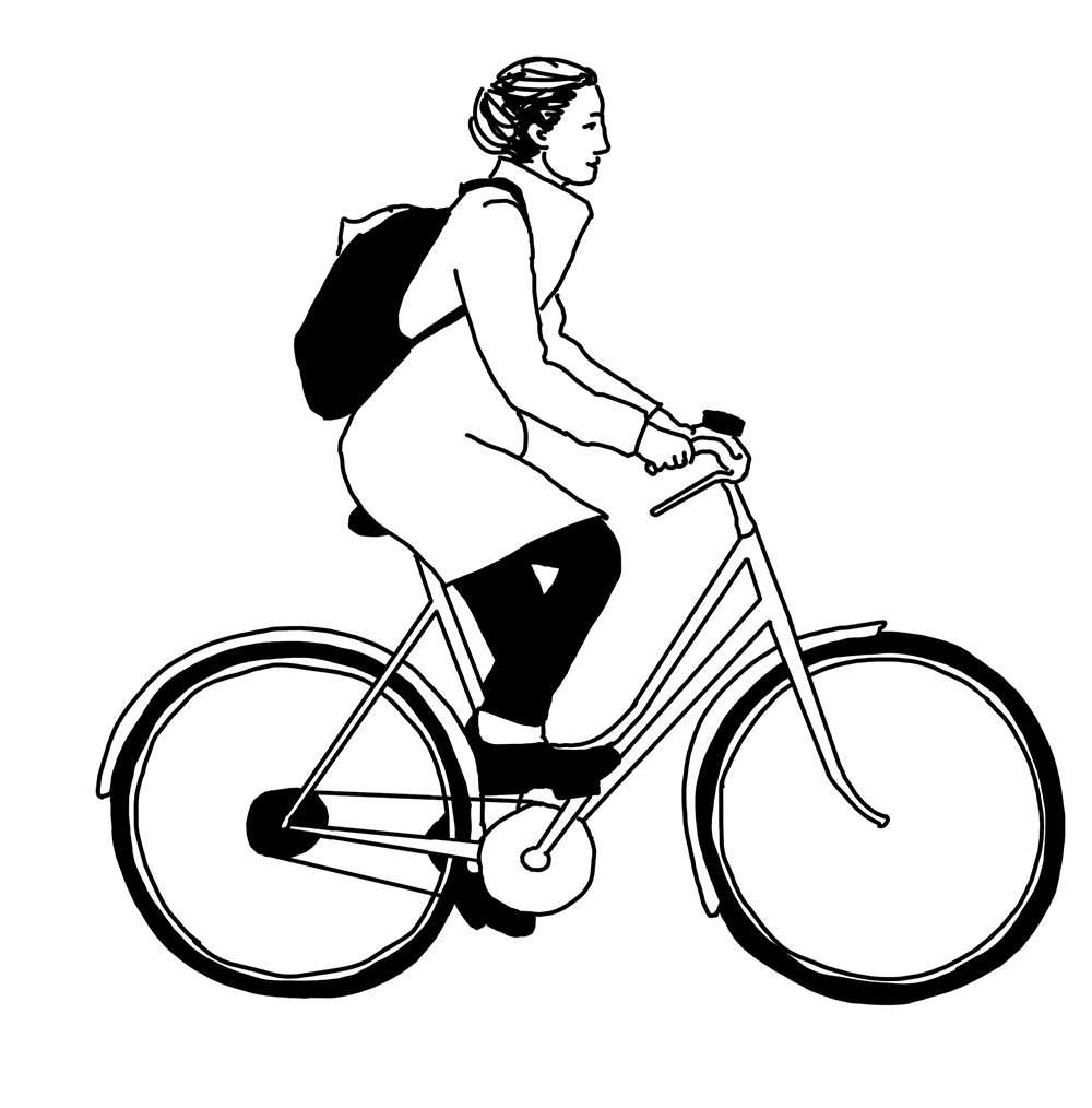 Illustration Fahrrad
