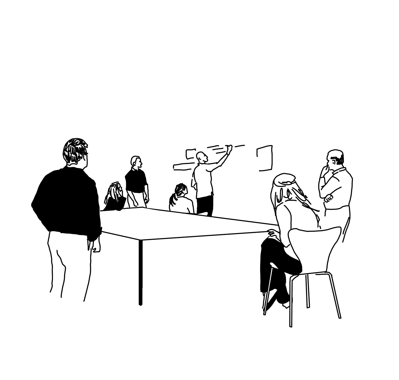 Illustration Kommunikation