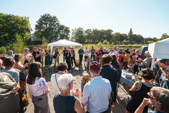Spatenstich Gruppenbild