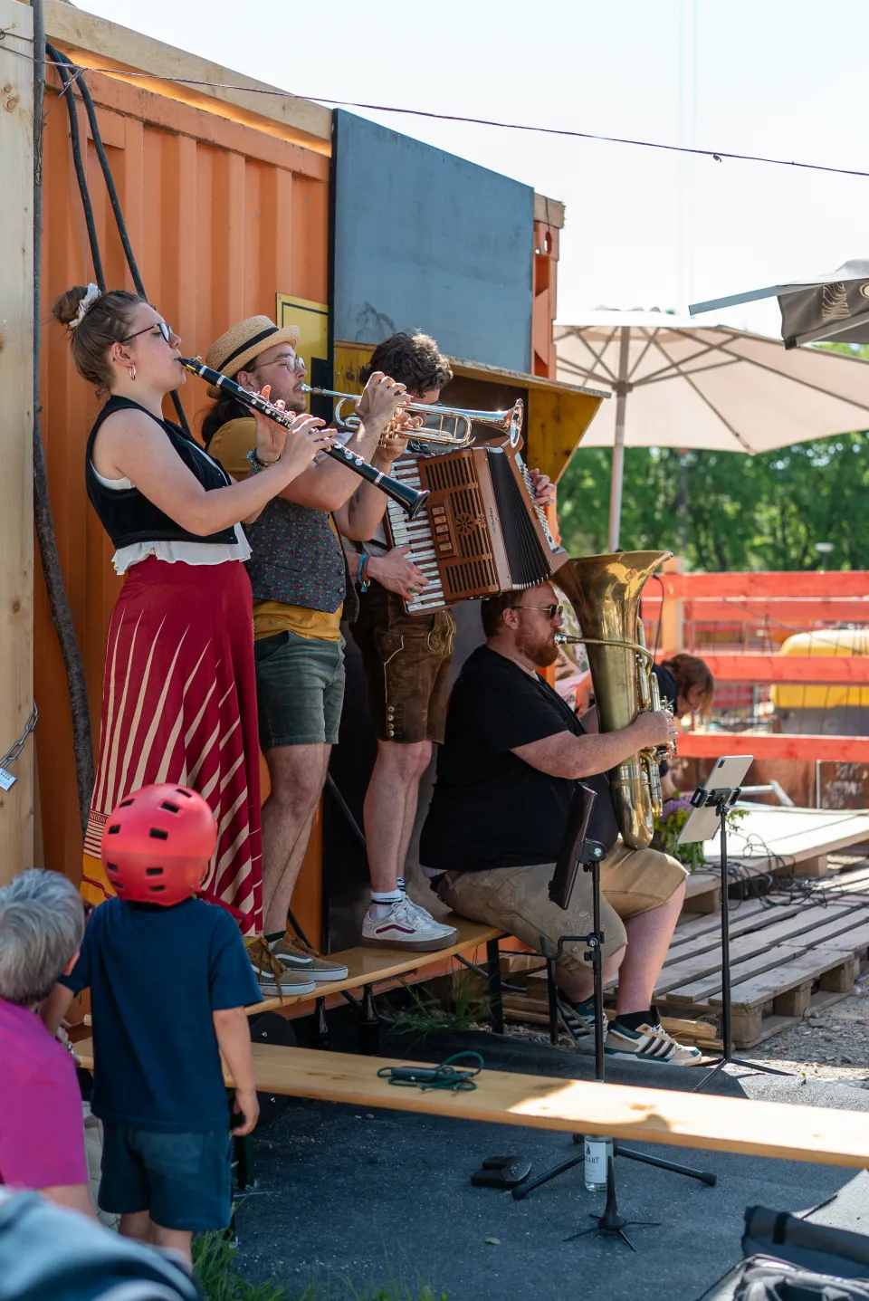 Grundsteinlegung Band